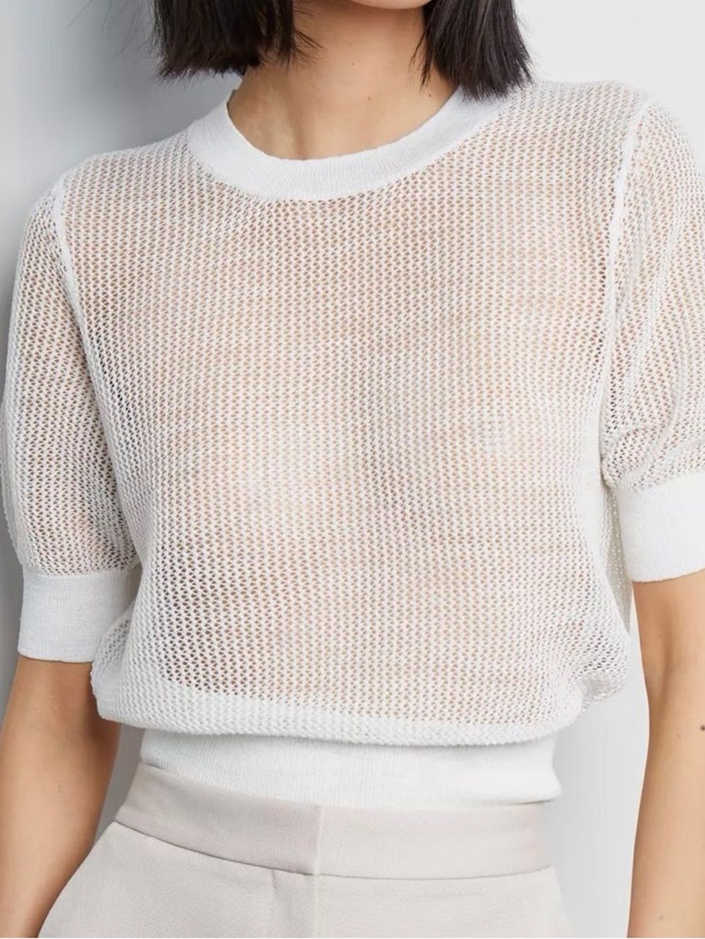 Aritzia Babaton Lucida Knit Blouse - Picture 7 of 7